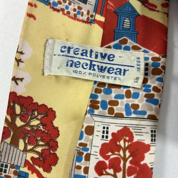Vintage Creative Neckwear Novelty Necktie Tie General Store Grandpacore READ - Picture 2 of 10
